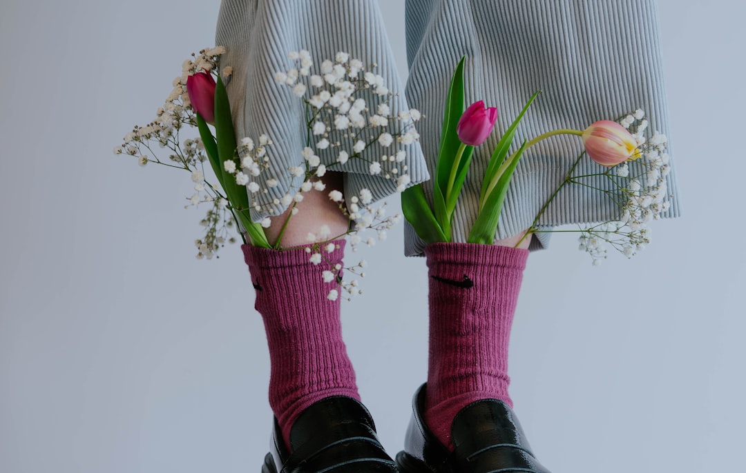 Photo floral pants