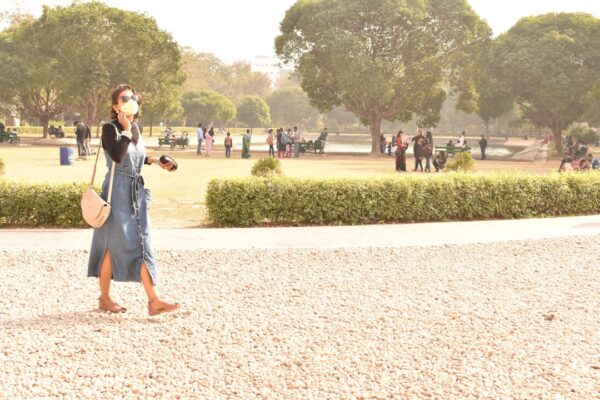 Photo denim dress