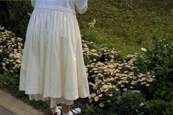 Photo knee-length dress