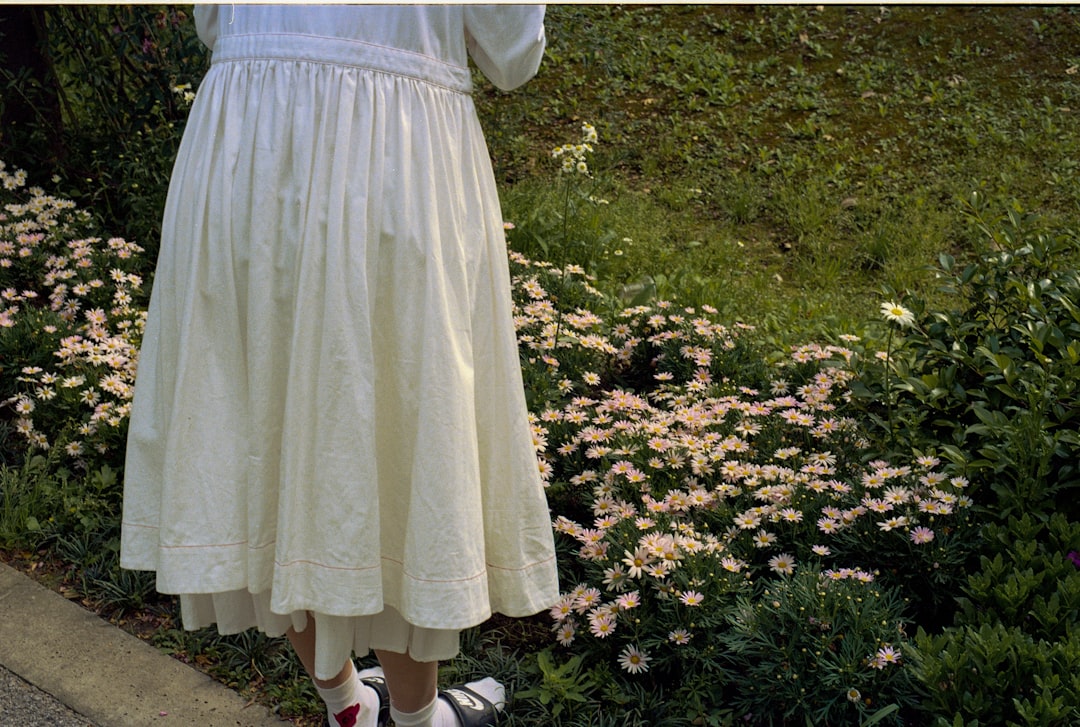 Photo knee-length dress