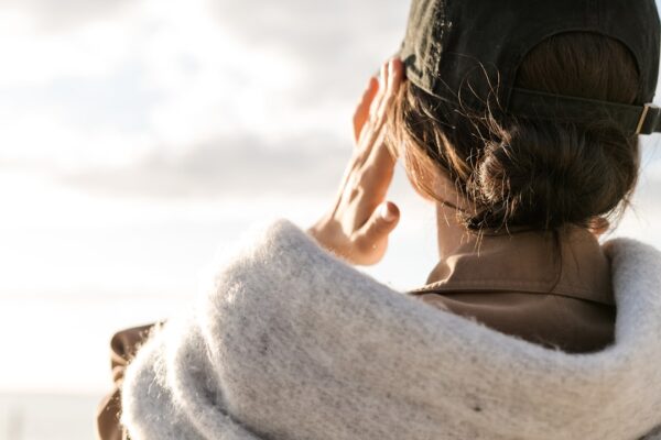 Photo hair scarf
