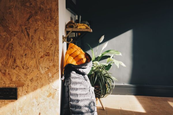 Photo down jacket