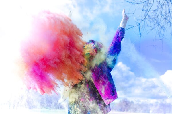 Photo powder pink