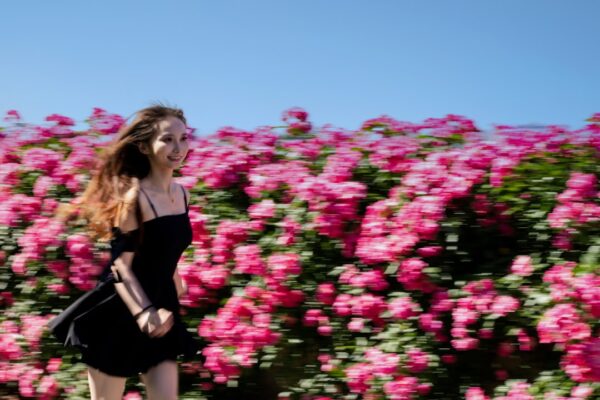 Photo floral dress